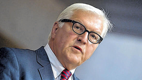 Frank-Walter Steinmeier bei der Weinparade