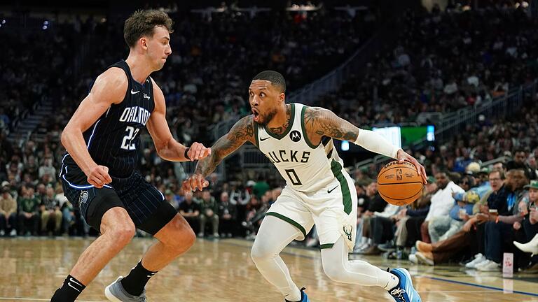 Damian Lillard - Damian Lillard in Aktion. Damian Lillard - Damian Lillard in Aktion.