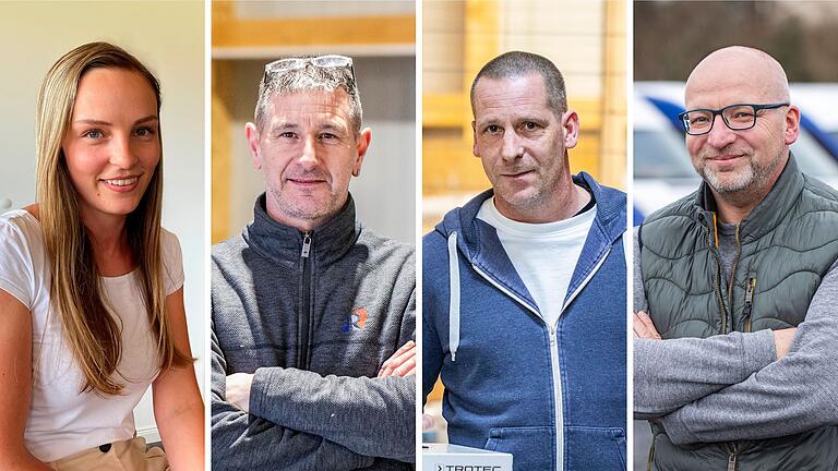 Schildern ihre Eindrücke von der Vier-Tage-Woche : (v.li.) Jana Löber, Randolf Sell, David Preuß und Heino Löber. Schildern ihre Eindrücke von der Vier-Tage-Woche : (v.li.) Jana Löber, Randolf Sell, David Preuß und Heino Löber.