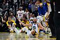 Golden State Warriors - Los Angeles Clippers       -  Steph Curry muss mit den Warriors mindestens eines der maximal zwei Spiele im Play-in-Turnier gewinnen.