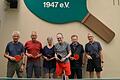 Trainer und Ping-Pong-Spieler treffen sich jeden Donnerstag in der Rettersheimer Bocksberghalle. Sie frönen hier mit viel Spaß  dem Tischtennis-Sport