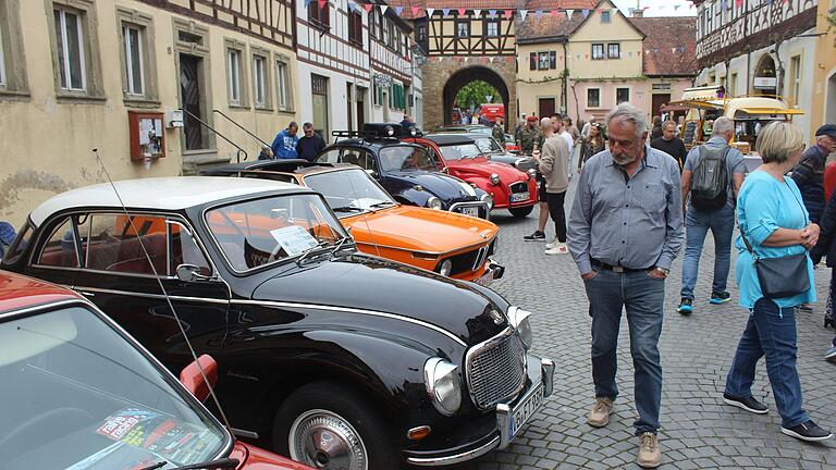 Die Prichsenstadt Classics lockten viele Gäste in die Kernstadt. Die Prichsenstadt Classics lockten viele Gäste in die Kernstadt.