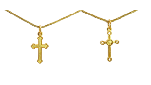 Das Kreuz der evangelischen Kirche (links) und das der katholischen in Bad Kissingen       -  Das Kreuz der evangelischen Kirche (links) und das der katholischen in Bad Kissingen