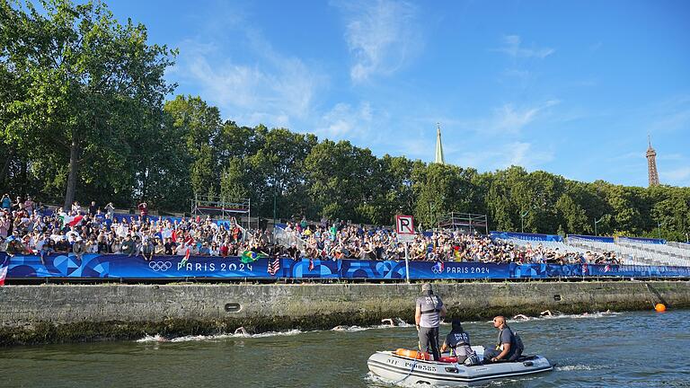 Paris 2024 - Freiwasserschwimmen       -  Die Wasserqualität der Seine sorgte während der Sommerspiele für Probleme.