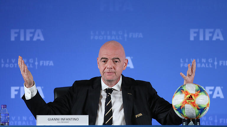 FIFA-Präsident Gianni Infantino.jpeg       -  Fifa-Präsident Gianni Infantino setzt alles durch. Sogar eine WM auf drei Kontinenten.