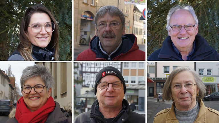 Anfang Dezember, an Heiligabend oder irgendwann da zwischen? Sechs Menschen in Bad Königshofen erzählen, wann bei ihnen der Weihnachtsbaum aufgestellt wird.&nbsp;