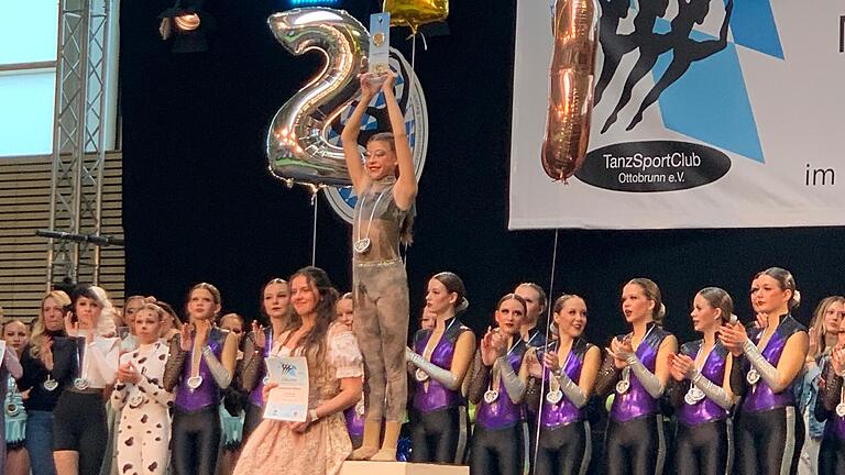 Im Bild: Emilia Hardt, Bayernpokalsiegerin, Jugend-Schau Solo.