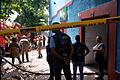 Kurz vor Karneval in Rio de Janeiro: Brand in Kostüm-Fabrik       -  Ein Feuer hat in der Fabrik erheblichen Schaden angerichtet.