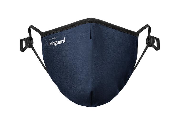 Die Livinguard Pro Mask ist als medizinische Gesichtsmaske zertifiziert und kann nach dem Beschluss von Bund und Ländern auch bei Einkäufen und im Nahverkehr getragen werden. Die Livinguard Pro Mask ist als medizinische Gesichtsmaske zertifiziert und kann nach dem Beschluss von Bund und Ländern auch bei Einkäufen und im Nahverkehr getragen werden. 