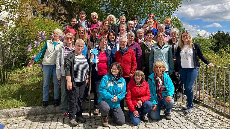 Frauen des pastoralen Raumes Mellrichstadt und Umgebung auf Pilgertour.