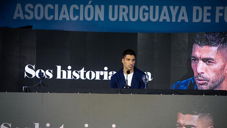 Uruguays Suárez tritt aus Nationalmannschaft zurück       -  Die Nationalmannschaft von Uruguay verliert ihren Rekordtorschützen.