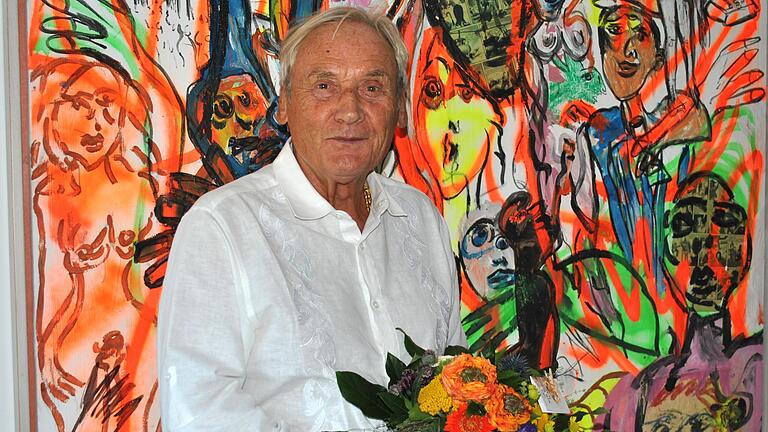 Peter Robert Keil feierte seinen 80. Geburtstag in seinem Wohnsitz in Zimmerau.
