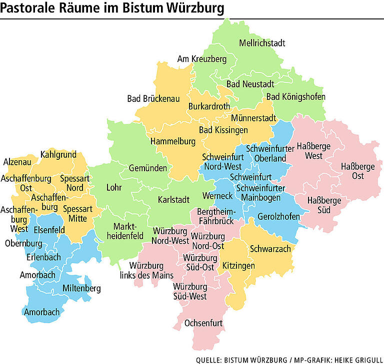 Pfarreien-Reform: Engagierte Ehrenamtliche im Bistum Würzburg vermissen Respekt