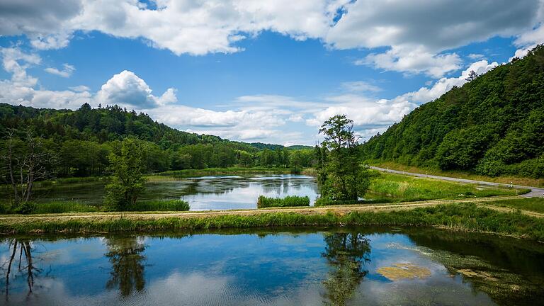 Im Bild der Tretzendorfer Weiher. Im Bild der Tretzendorfer Weiher.