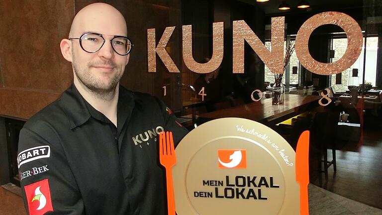 Sternekoch Benedikt Faust vom vom Restaurant 'Kuno 1408'. Sternekoch Benedikt Faust vom vom Restaurant 'Kuno 1408'.