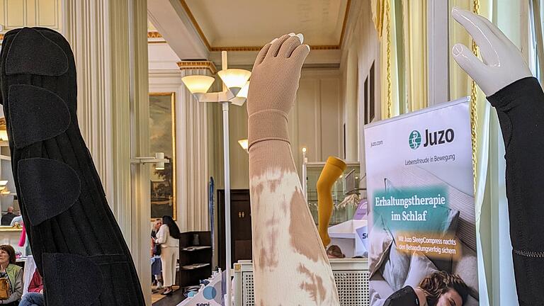 Bad Kissinger Gesundheitswochen - Kompressionen für Arme und Beine sichern den Behandlungserfolg auch im Schlaf Bad Kissinger Gesundheitswochen - Kompressionen für Arme und Beine sichern den Behandlungserfolg auch im Schlaf