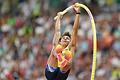 Armand Duplantis.jpeg       -  Der nur 'Mondo' genannte Armand Duplantis aus Schweden überquerte beim Diamond-League-Finale in Eugene 6,23 Meter – Weltrekord (mal wieder).