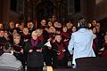 Der Singkreis Dittigheim und der Chor Taktvoll begeisterte mit dem Lied 'The little drummer boy'