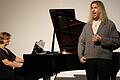 Die New Yorker Pianistin Irena Portenko und Countertenor Jeffrey Palmer gaben in der Alten Turnhalle ein Benefizkonzert für ukrainische Musikstudenten.&nbsp;