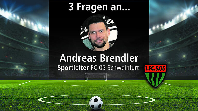 FC-05-Sportleiter Andreas Brendler verspricht eine Schweinfurter Mannschaft mit maximalen 'Schnüdel'-Genen