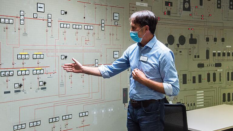 Wolfgang Köhler, Leiter der Technik im Leopoldina Krankenhaus.
