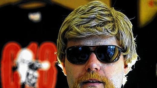 Thomas Kuban tritt öffentlich nur in Verkleidung auf.