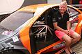 Klaus Hoffmann vom AMC Kitzingen peilt in seinem Opel Astra V8-Renner in Eichenbühl das Gesamtsiegerpodest an.