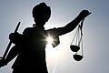 Eine Statue der Justitia (Symbolbild)