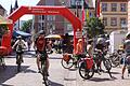 Ob mit der Kraft der eigenen Beine oder zusätzlicher Motorunterstützung - bei der Rotary-Radl-Tour fuhren am Sonntag 130 Teilnehmende fast 5000 Kilometer für den guten Zweck.