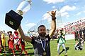 2019 gewannen die Würzburger Kickers – damals noch mit Trainer Michael Schiele – zum bisher letzten Mal den Toto-Pokal.