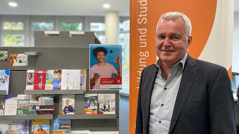 Thomas Schlereth, Teamleiter der Berufsberatung der Agentur für Arbeit Schweinfurt. Thomas Schlereth, Teamleiter der Berufsberatung der Agentur für Arbeit Schweinfurt.
