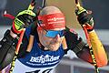 Biathlon: Weltmeisterschaft       -  Bitter: Danilo Riethmüller schoss in der Verfolgung acht Strafrunden.