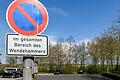 Zur umstrittenen Öffnung der Wilhelm-Hoegner-Straße in Estenfeld findet am 20. April eine Sondersitzung des Gemeinderates statt. Blick in den Wendehammer zur Würzburger Straße.