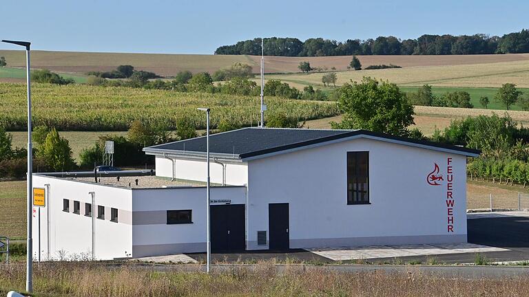 Das neue Feuerwehrgerätehaus in Großrinderfeld war eine der größeren Investitionen im Jahr 2019. Der Haushalt der Gemeinde schloss trotzdem mit einem Rekordergebnis.