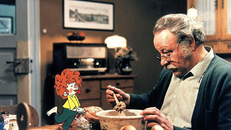Kobold Pumuckl.jpeg - Gustl Bayrhammer alias Meister Eder mit seinem Kobold Pumuckl. Kobold Pumuckl.jpeg - Gustl Bayrhammer alias Meister Eder mit seinem Kobold Pumuckl.
