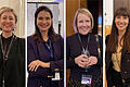 Unternehmerinnen in Bad Kissingen (von links): Johanna Nemeth, Lidia Poppe, Stefanie Hippler und Katharina Horn.