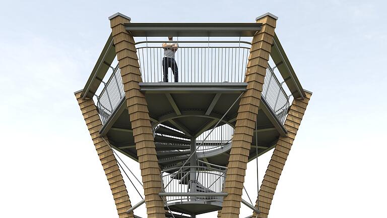 So soll der neue Zabelsteinturm ab Ende 2020 aussehen.