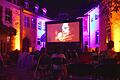 Mit dem preisgekrönten Streifen 'The Joker' startete die Filme-Trilogie am Open-Air-Kino- Wochenende im Bildhäuser Hof.