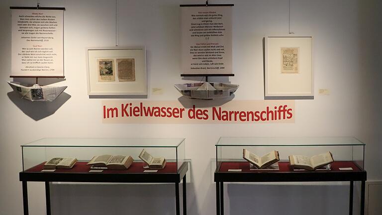 Sebastian Brants Narrenschiff im Fastnachtmuseum. Sebastian Brants Narrenschiff im Fastnachtmuseum.