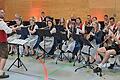 Musikverein Bergtheim bei der Sommerserenade.