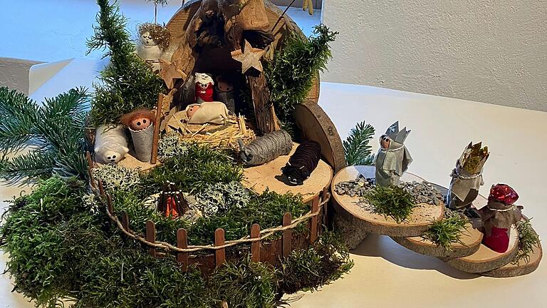 Auch der Kindergarten St. Michael beteiligte sich an einer Krippenausstellung im Stadtmuseum Herrenmühle Auch der Kindergarten St. Michael beteiligte sich an einer Krippenausstellung im Stadtmuseum Herrenmühle