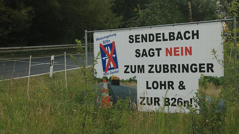 Heftig umstritten ist die B26n mit Zubringer nach Lohr.&nbsp;