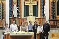Die neuen Notfallseelsorger sind bei einem Gottesdienst von Thomas Weiss (rechts) beauftragt worden (v. li.): Anja Junk, Christina Schneider, Uwe Schaub, Annekatrin Vogler, Johannes Schulz, Kim Sell, Annemarie Göbel und Joachim Weichert.       -  Die neuen Notfallseelsorger sind bei einem Gottesdienst von Thomas Weiss (rechts) beauftragt worden (v. li.): Anja Junk, Christina Schneider, Uwe Schaub, Annekatrin Vogler, Johannes Schulz, Kim Sell, Annemarie Göbel und Joachim Weichert.