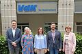 Wechsel an der Spitze des VdK-Kreisverbands Schweinfurt (von links): Carsten Vetter, Sorya Lippert, Martina Walter-Bagley, Steve Metz und Bettina Bärmann.