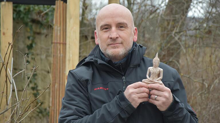 Dieser Buddha ist ein Mitbringsel von Andreas Ringlings Asientour.
