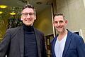 Jan Marberg (links) und Dirk Stumpe wollen Bürgermeister von Bad Brückenau werden. Am 12. Mai 2024 treten sie zur Stichwahl an.