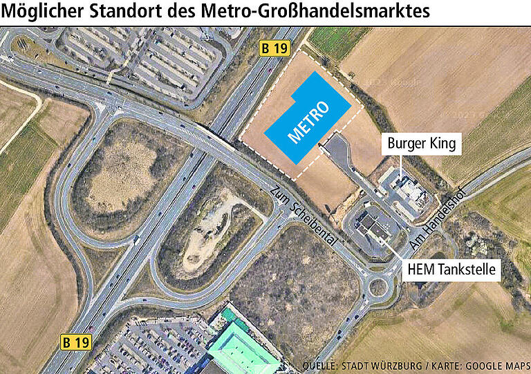 Beschlussvorlage im Würzburger Stadtrat: Kommt ein Metro-Großhandelsmarkt nach Lengfeld? Beschlussvorlage im Würzburger Stadtrat: Kommt ein Metro-Großhandelsmarkt nach Lengfeld?