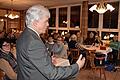 Vor mehr als 80 Zuhörern stellte Norbert Meidhof, Bürgermeisterkandidat der Freien Wähler, am Mittwochabend im voll besetzten Café Kirsch sein Wahlprogramm vor.