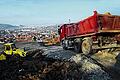 Vorarbeiten laufen: Erdbewegungen kündigen die künftige Großbaustelle für den sechsspurigen Ausbau der A 3 an.