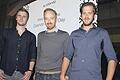 Auf Anlegersuche: Zalando-Geschäftsführer David Schneider (von links), Rubin Ritter und Robert Gentz.Jörg Carstensen, dpa